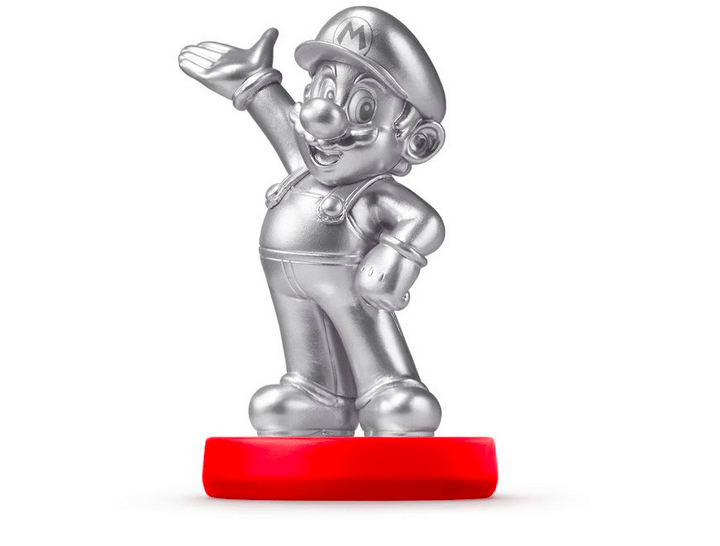 silver mario amiibo value