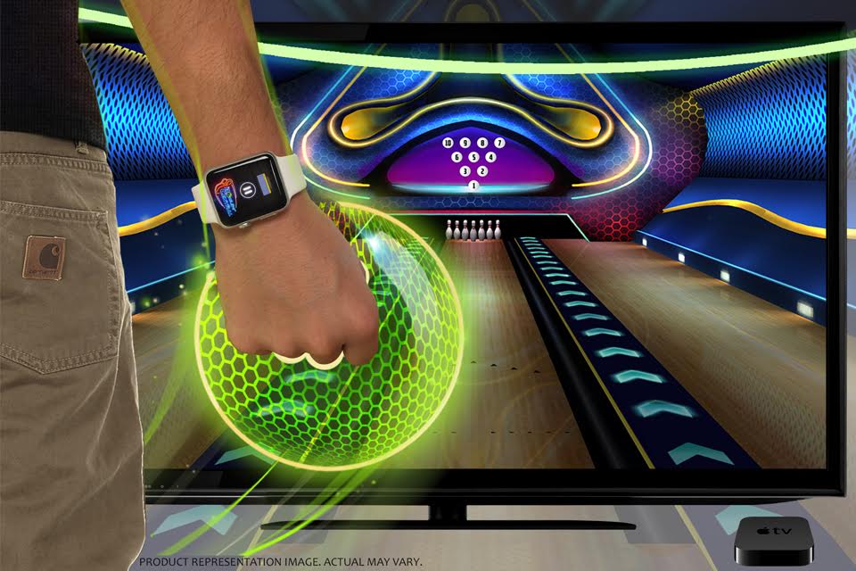 apple watch bowling