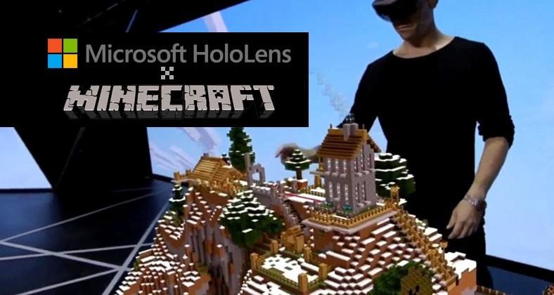 Minecraft For Hololens Demo Shows Big Virtual Potential Slashgear