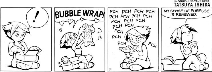 bubble wrap popping