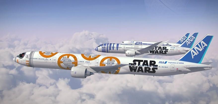 Japan Ana Airline Begins Featuring Star Wars The Force Awakens Slashgear