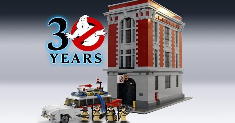 lego ghostbusters fire station