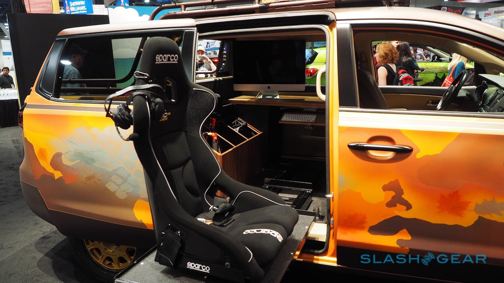 Kia's chopped and dropped custom quartet hits SEMA 2015 - SlashGear