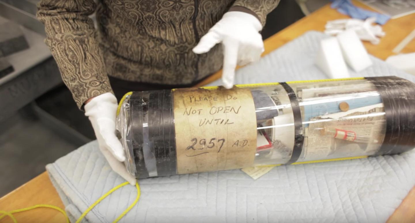 MIT construction uncovers time capsule intended for 2957 A.D. SlashGear