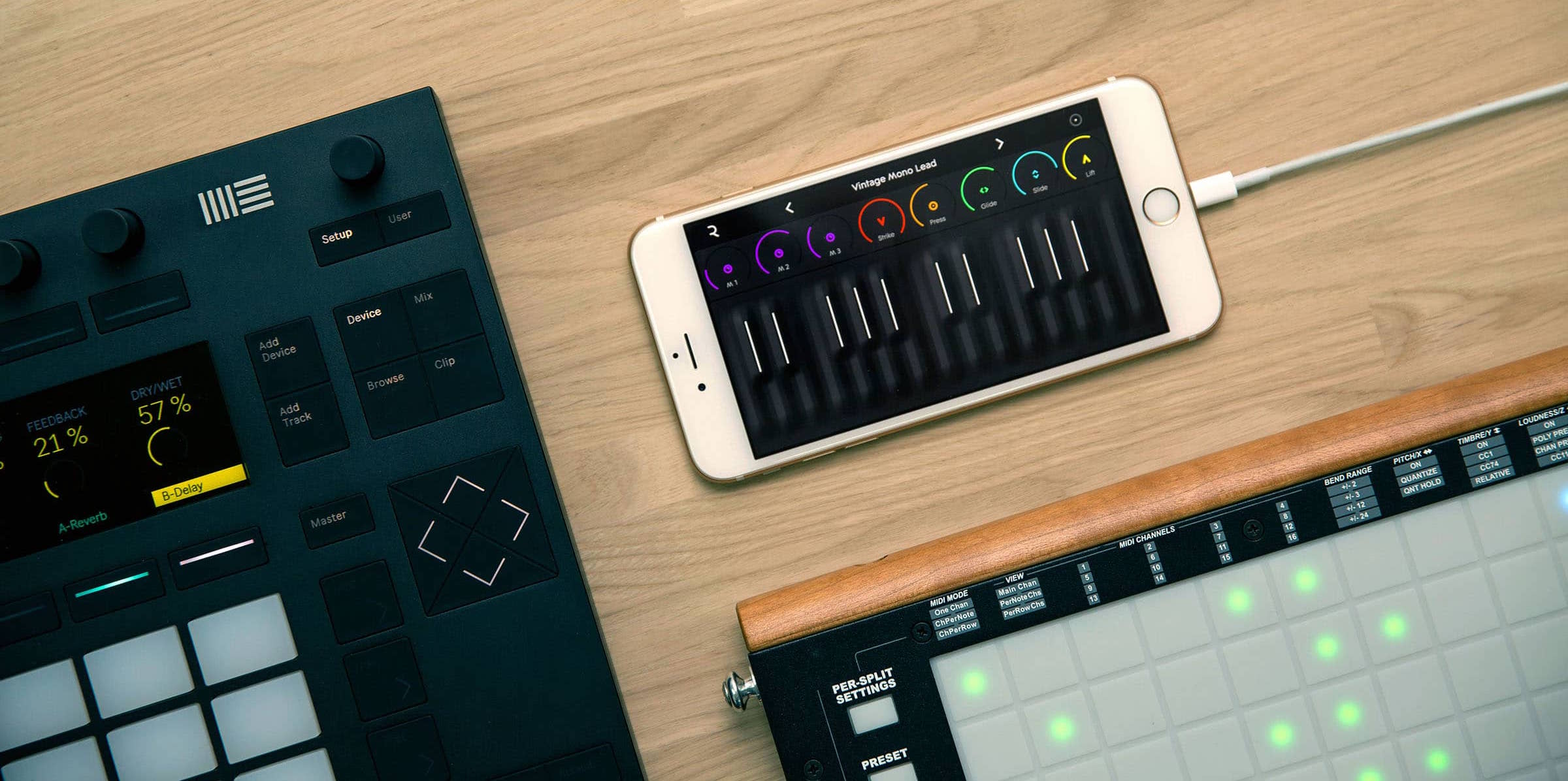 M l m e музыка. Саунд пад. Roli Noise. Roli Noise app.