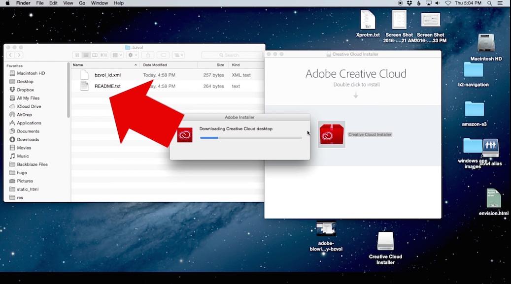 adobe creative cloud desktop app download error