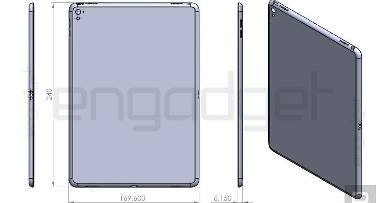 Ipad Air 3 Leaked Diagram Reinforces Mini Ipad Pro Image Slashgear