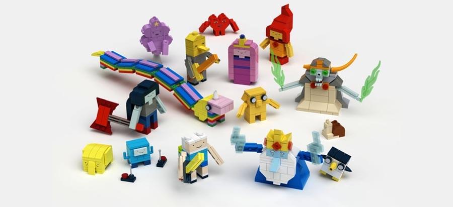 adventure time toy set