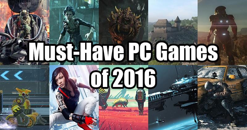 free new games 2016 for pc