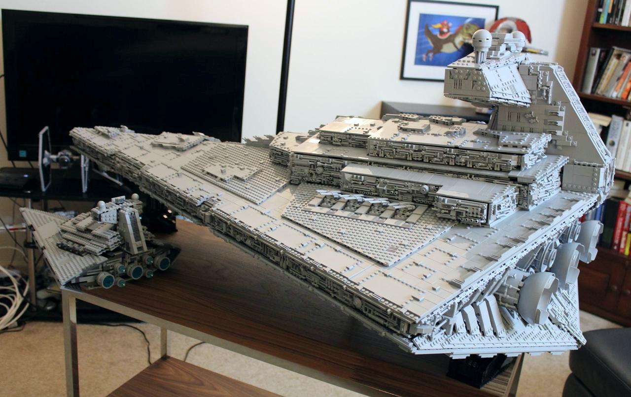 This Lego Star Destroyer Has A Full Interior Complete With