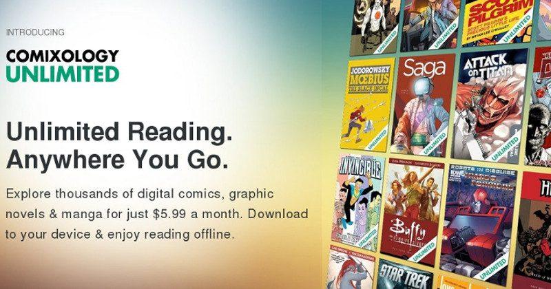 comixology unlimited free with prime