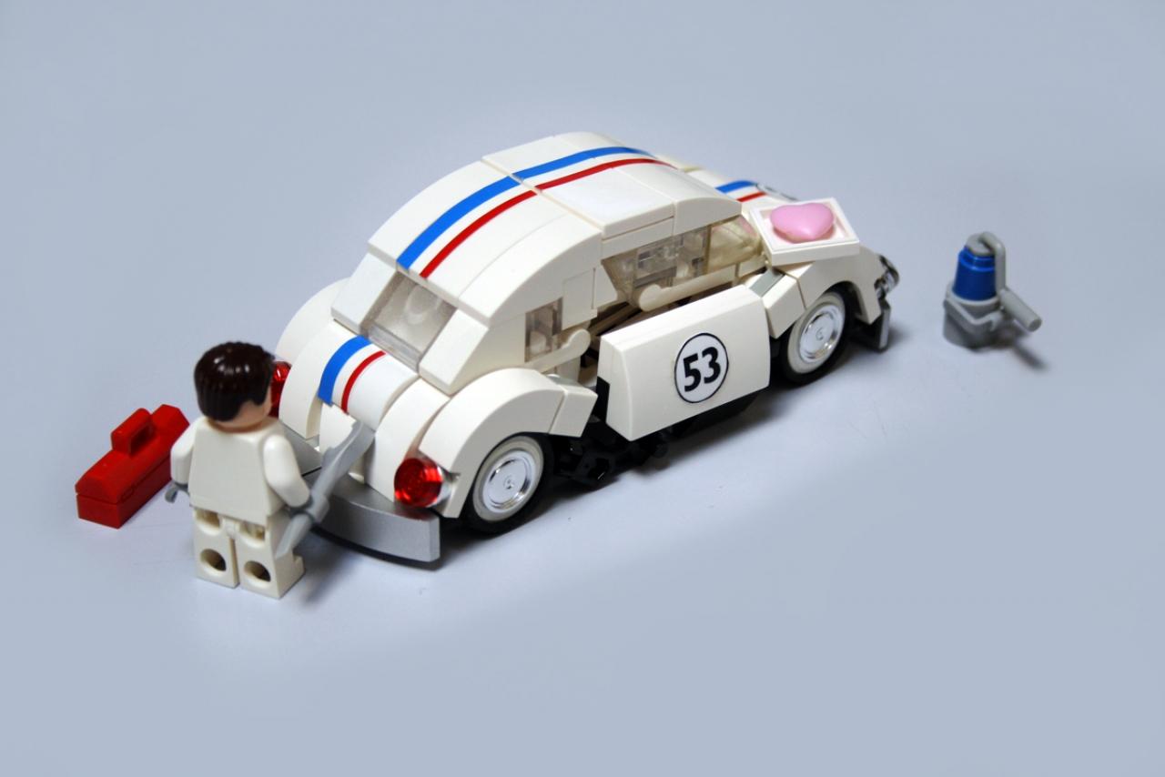 vw beetle lego set