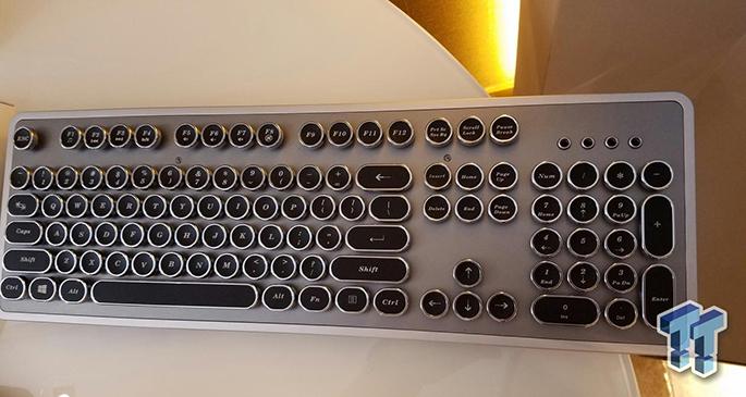 wired typewriter keyboard