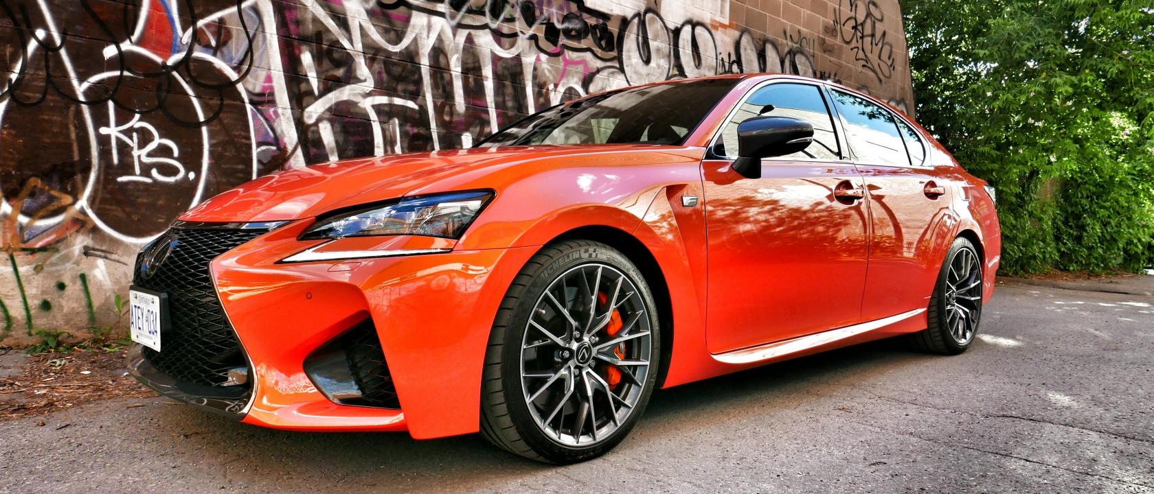 16 Lexus Gs F In Super Sedan Showdown With Bmw Audi And Cadillac Slashgear