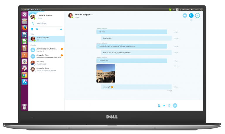 skype for chromebook group call