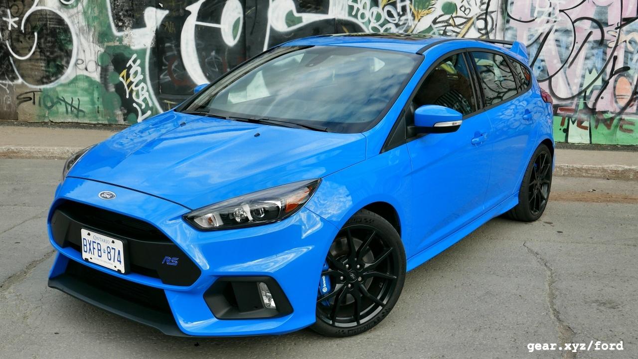 The 2016 Ford Focus RS takes on 3 Rivals in High Performance compact ...