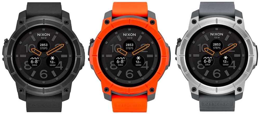 Nixon Mission Android Wear smartwatch goes up for sale - SlashGear