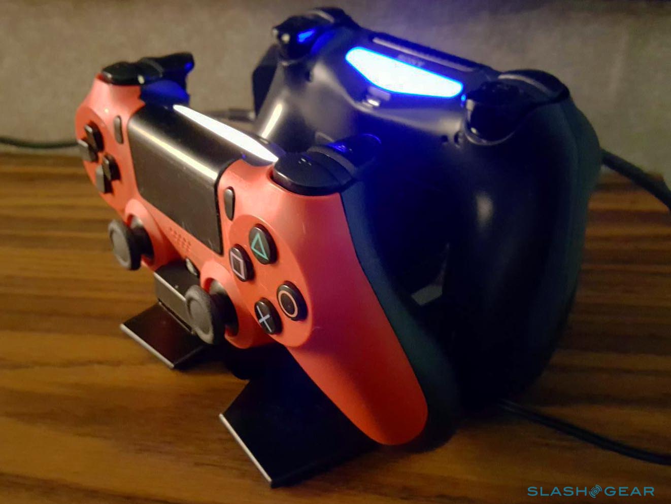 charging a playstation 4 controller