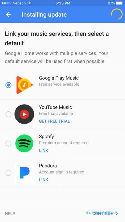 spotify on multiple google home