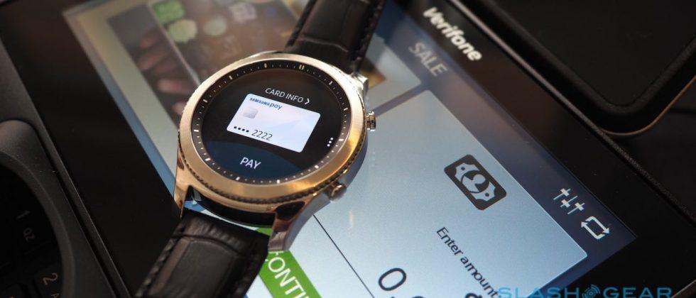 android pay on samsung gear s3