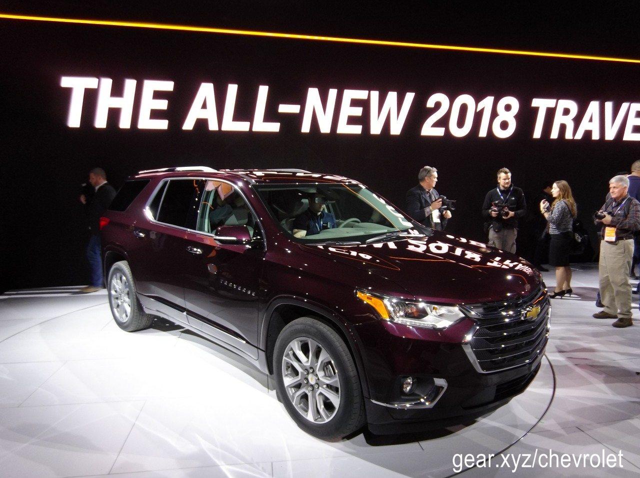 2018 Chevrolet Traverse 3 row crossover gets full redesign, new engines ...