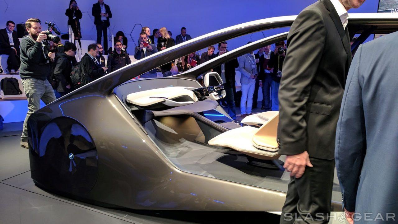 BMW i Inside Future concept makes the dashboard a tactile hologram ...