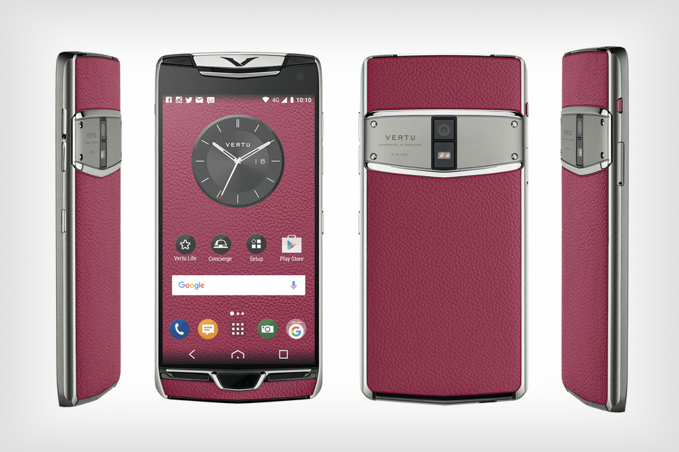 Vertu presents its latest in absurdly expensive phones - SlashGear