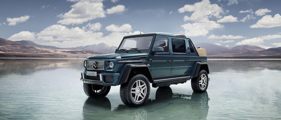 Mercedes-Maybach G 650 Landaulet cranks G-Wagon to max-crazy - SlashGear