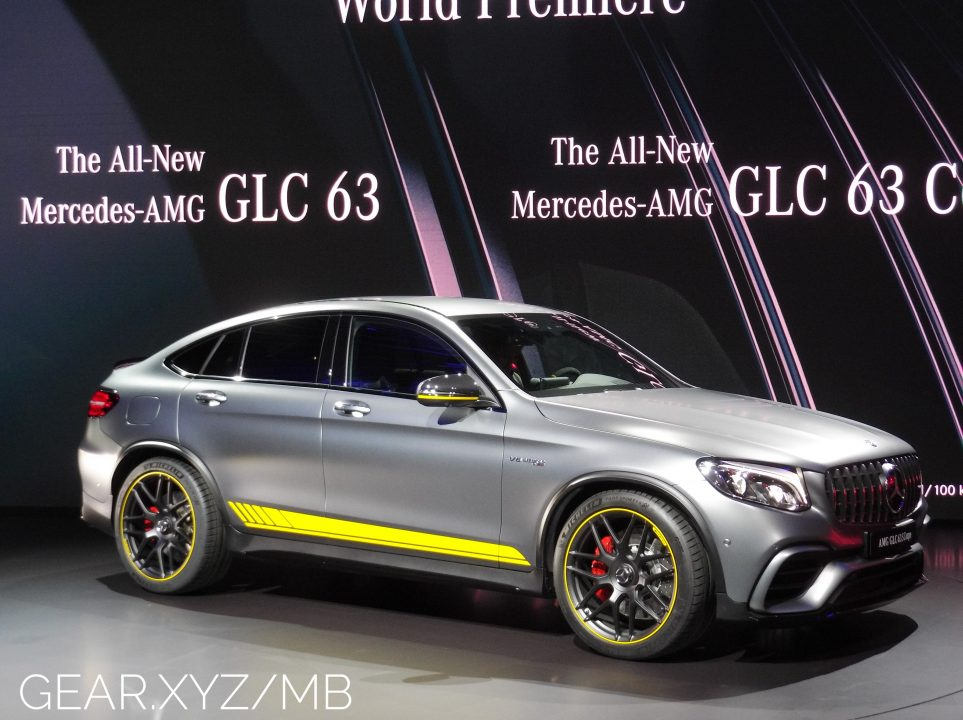 Mercedes Amg Glc63 And Glc63 S Coupe Bring The Suv Noise To Nyc Slashgear