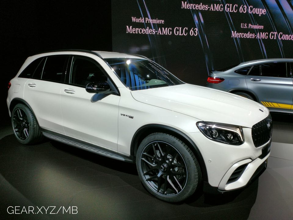 Mercedes Amg Glc63 And Glc63 S Coupe Bring The Suv Noise To Nyc Slashgear