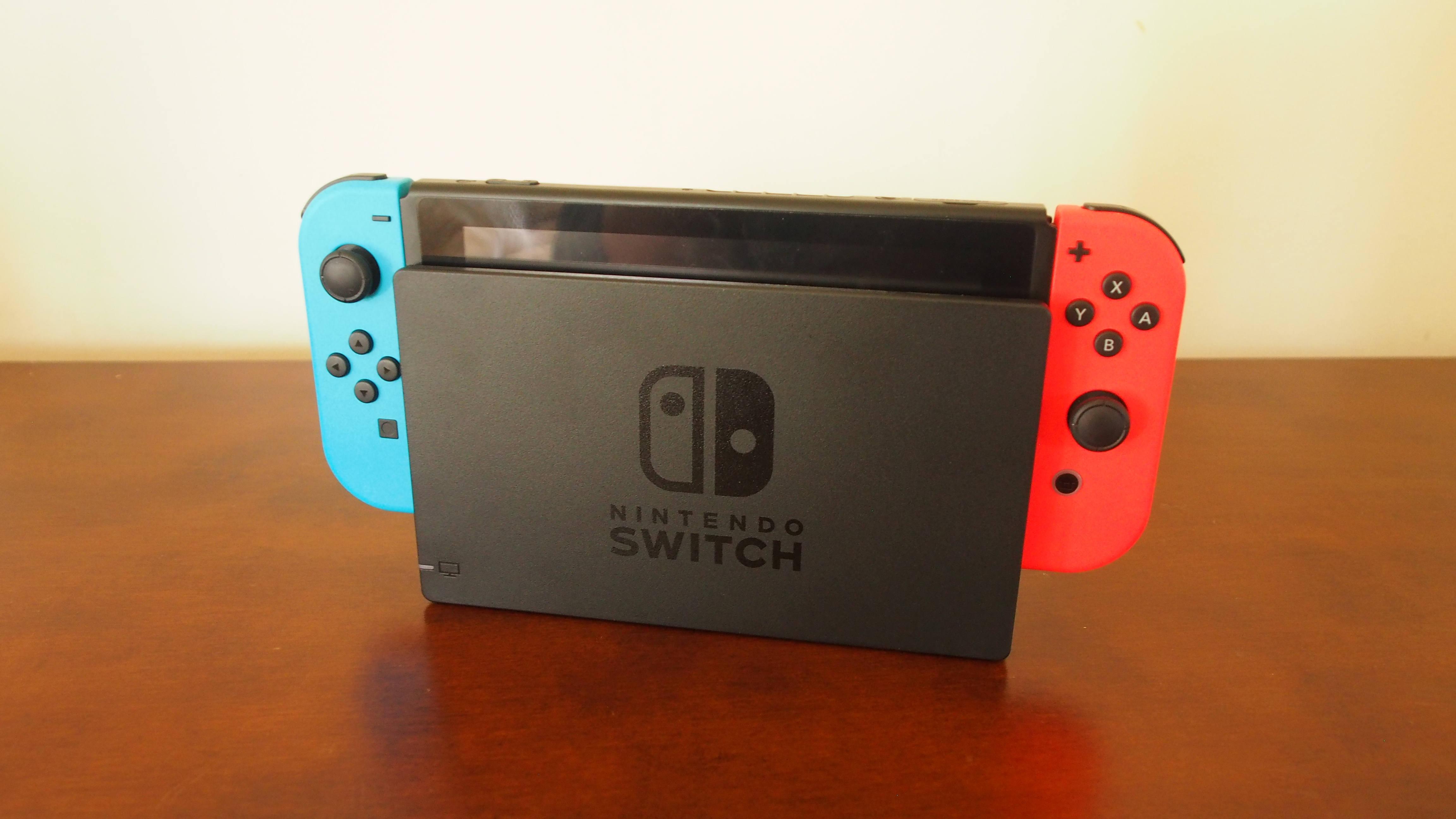 nintendo switch console at gamestop
