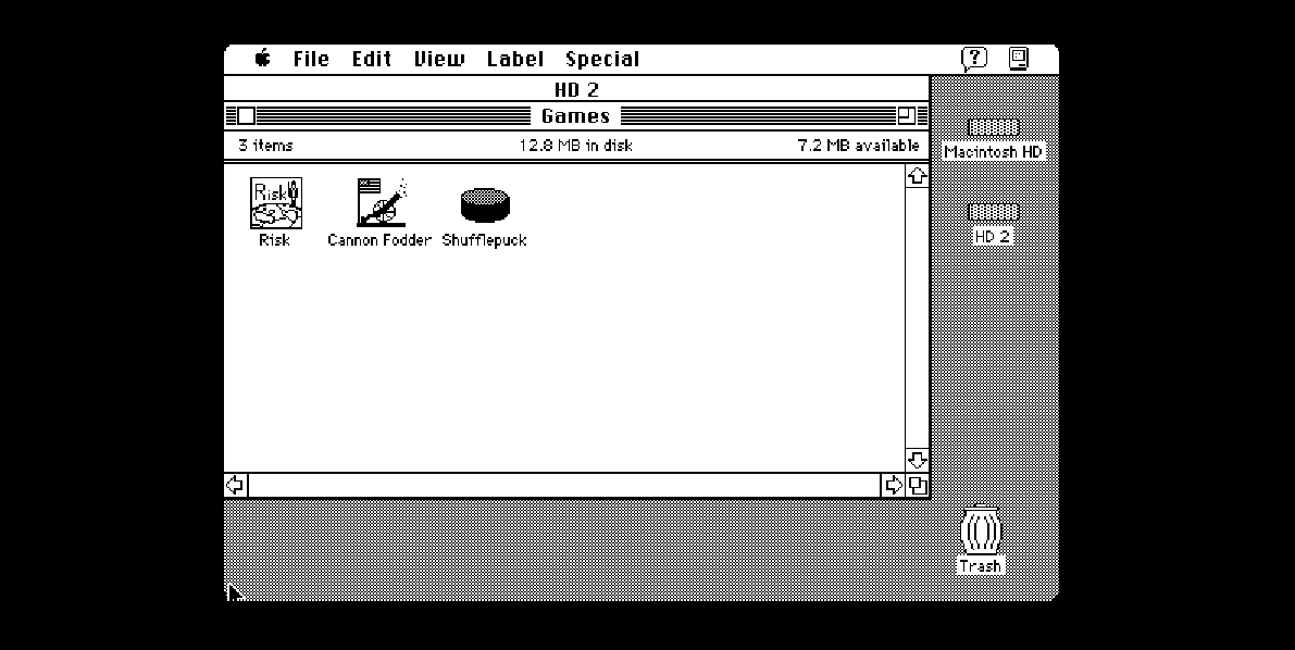 mac classic emulator shufflepuck