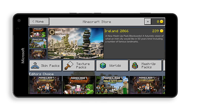 Minecraft Marketplace Will Offer Curated Maps And Skins Slashgear