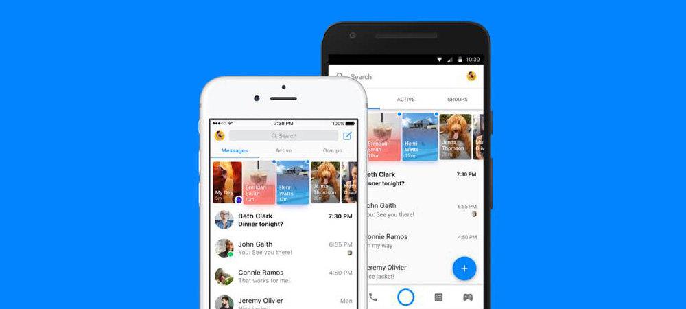 Facebook Messenger Design Update Brings Tabs To The Home Screen Slashgear