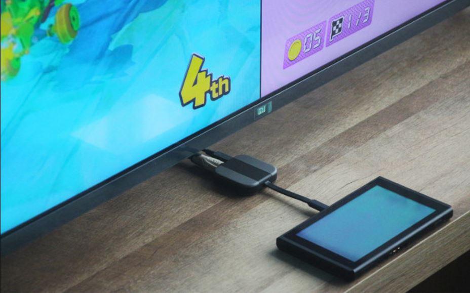 how to use switch on tv without dock