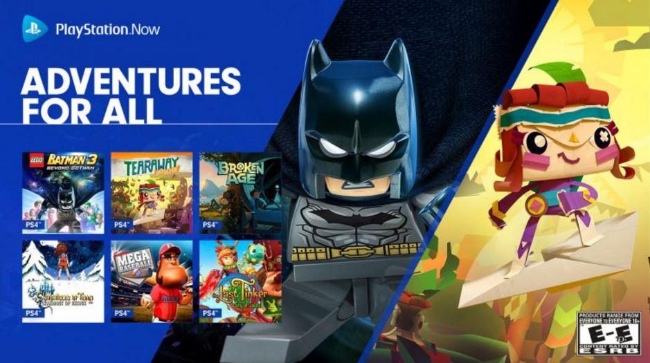 all the games on playstation now
