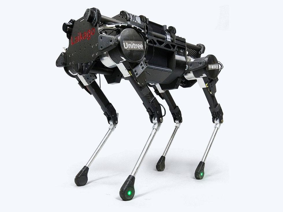 Unitree Robotics shows off Laikago quadruped robot - SlashGear