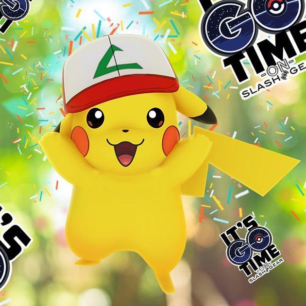 Pikachu Wears Fragment Design Hat In New Pokemon Go Update