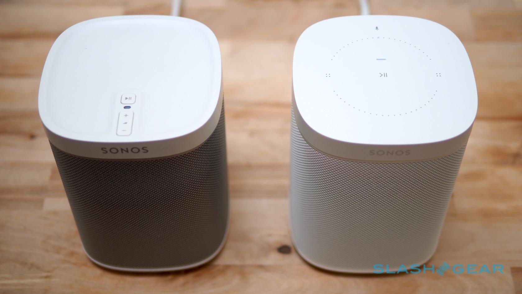 sonos one and sonos play 1