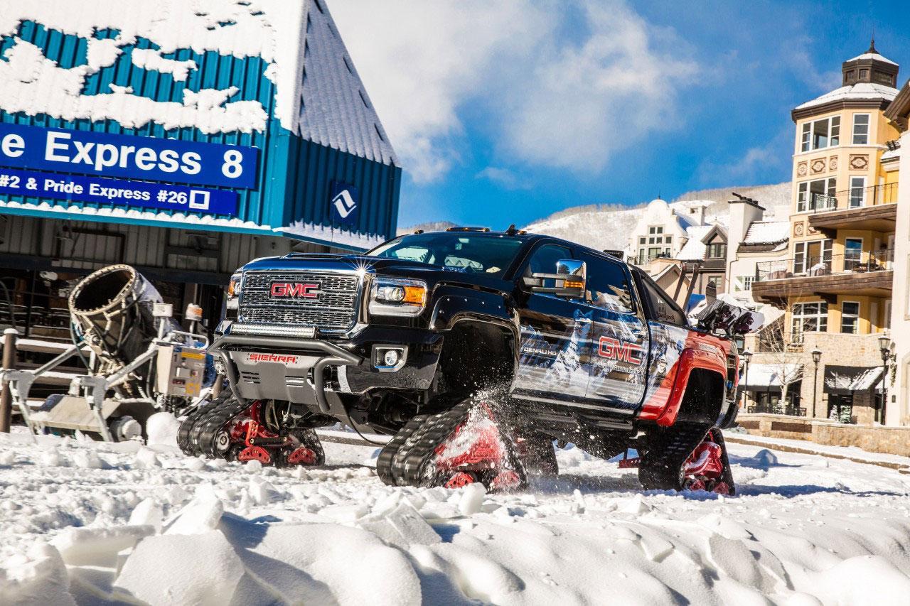 GMC Sierra All Mountain Concept Dominates The Snow In Vail, Colorado ...