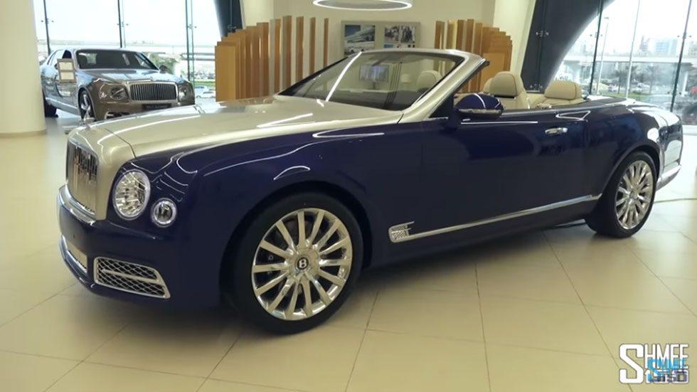 3 5 Million Bentley Mulsanne Convertible Spied In Dubai