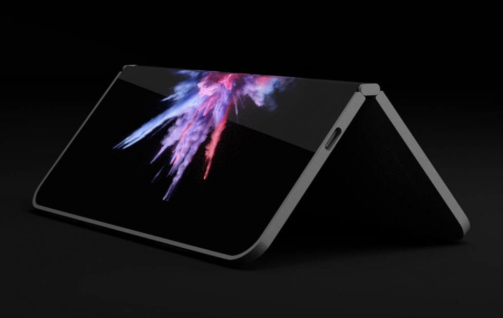 microsoft folding tablet phone