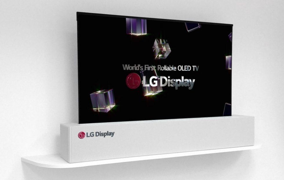 Lg Display Unveils 65 Inch Rollable 4k Oled Tv Slashgear