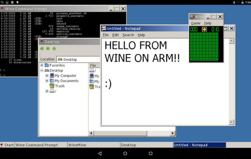 wine emulator android how to use