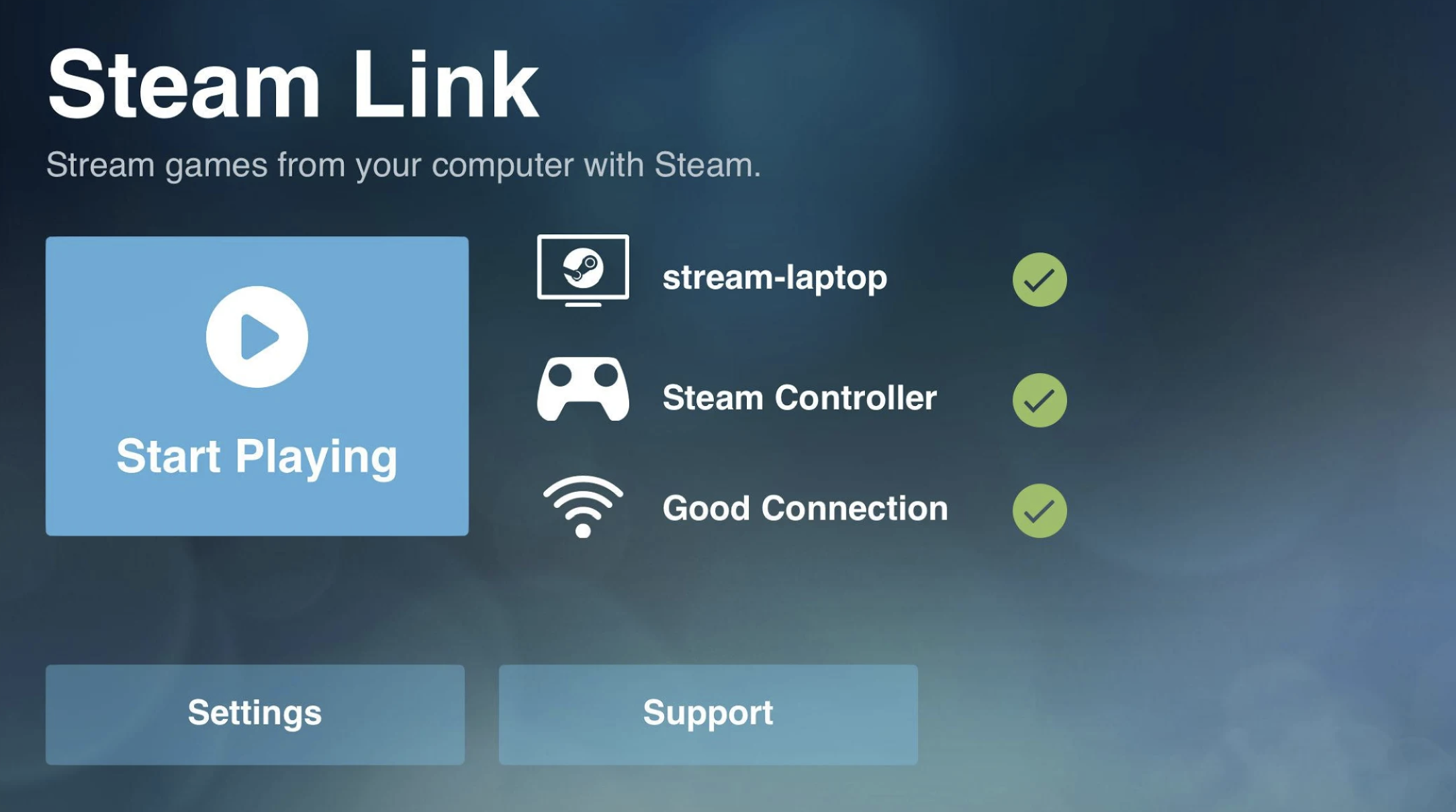 steam link on nvidia shield