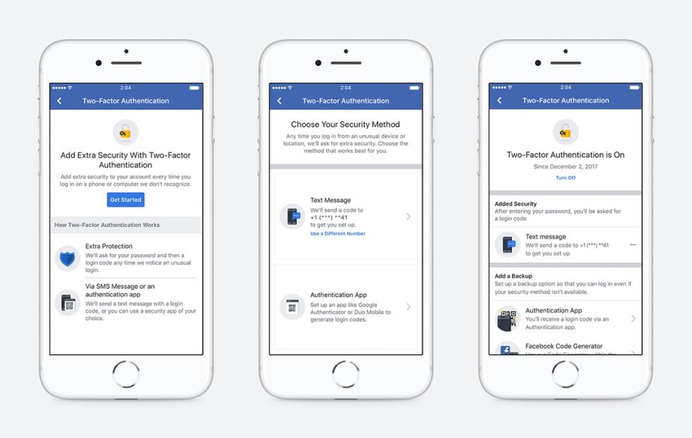 Facebook two-factor authentication is finally safer - SlashGear