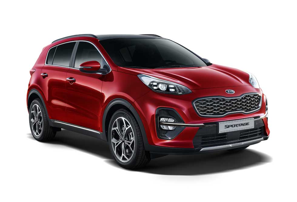 Kia Sportage 2013 красный