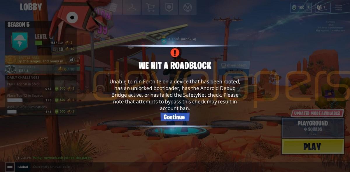 as a high profile pc game gone mobile fortnite mobile along with its rival pubg mobile has the opportunity to raise the profile of mobile gaming even - an error occurred fortnite