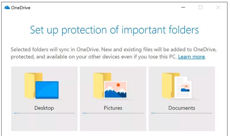 how to use microsoft onedrive for backup