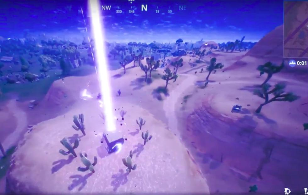 Fortnite Purple Lighting Bolts Fortnite Rifts Are Now Shooting Giant Lightning Bolts At The Ground Slashgear